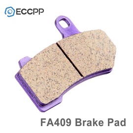 ECCPP Brake Pads for FLHTCU Ultra Classic Electra Glide 2008-2022, FLHR Road King FLHX Street Glide 2008-2022, Front and Rear Braking Pads Kits Set