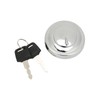 Motorcycle Fuel Tank Lock Cap with 2 Keys Aluminum Rustproof