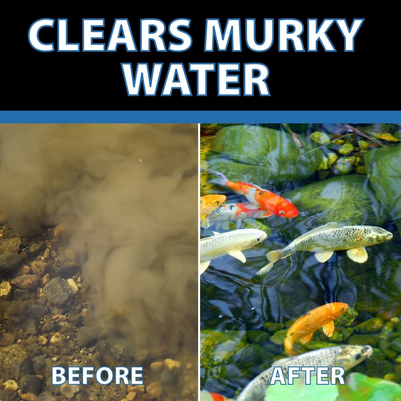 CrystalClear OneFix Beneficial Bio Clarifier Treatment for Clear Water Gardens,