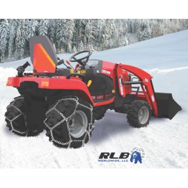 Grizzlar GTN-521 Garden Tractor / Snowblower Net Tire Chains 4.10-6NHS 13x4.00-6