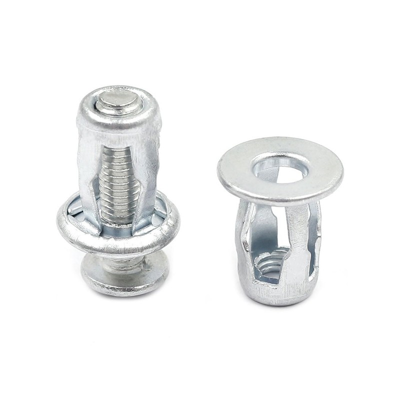 SaveSooo 8pcs Turnnut Rivet Nut Fixing Screw Petal Nut Expansion