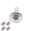200Pcs Self Drilling Screw M4.2x13 Round Washer Head Stainless Steel