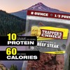 Old Trapper, Trapper's Choice Teriyaki Kippered Beef Steak, Eight-Ounce Individual