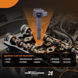 maXpeedingrods UF712 Set of 4 Ignition Coil Pack Fit for Honda CR-V Accord L4 2.4L 2013-2019, for Acura ILX TLX L4 2.4L 2015-2021, Ignition Coil Kit Replaces UF-712, 305205A2A01, GN10732, 6732315