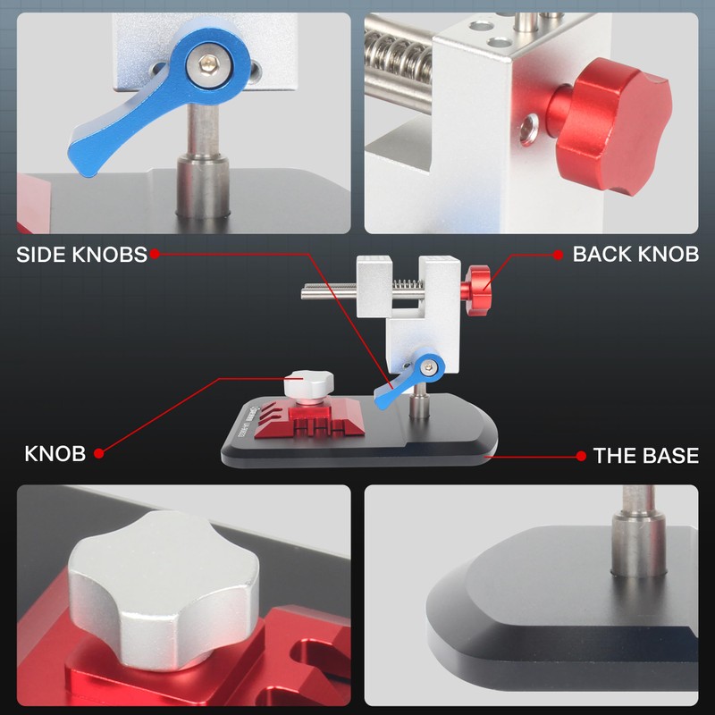 YIDOFENG Universal Tool Clamp,Tabletop Vise Mini Vice Multifunctional Professional Model