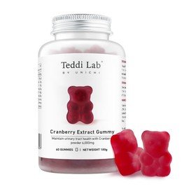 Unichi Teddi Lab by Unichi Cranberry Extract Gummies X 60