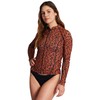 BILLABONG Womens Peeky Wetsuit Jacket - Spotted | 10