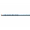 Faber-Castell Jumbo Grip Coloured Pencils Blue Metallic Pack of 12