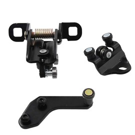 YUCKMZ Left Sliding Door Roller Guide Set Compatible with Transit Mk6 Mk7 Left Side Door Roller Runner Top Middle Bottom 1667675