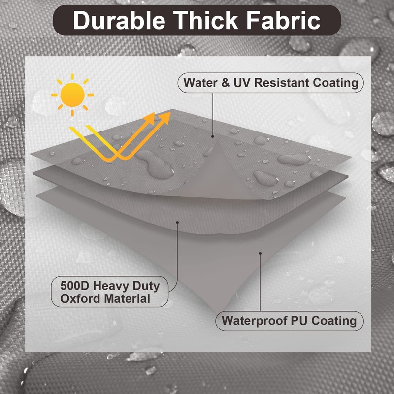 PureFit Outdoor TV Cover 60-65 inch, Weatherproof Waterproof Protector Enclosure
