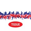 Tissue Festooning (red, white, blue) Party Accessory (1 count)