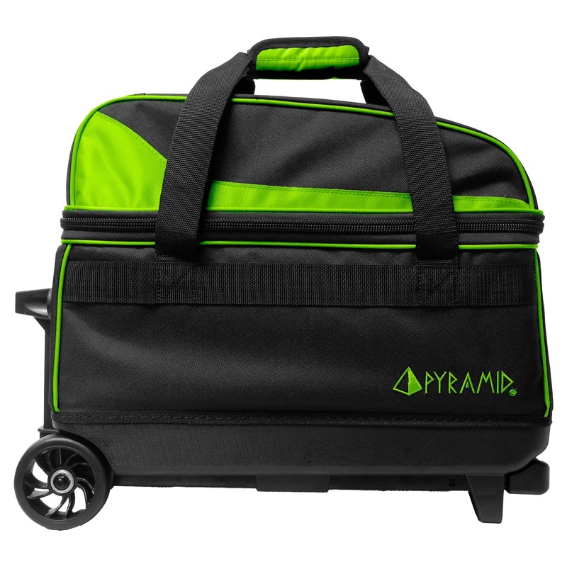 Pyramid Prime Double Roller 2 Ball Bowling Bag with Large