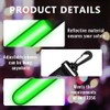 flintronic 4Packs LED Flash Strip, Light Bar Reflector Pendant, Adult