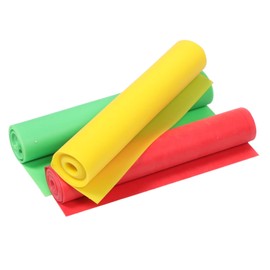 BESPORTBLE 3pcs Elastic Resistance Bands for Yoga Home Fitness High-Strength Stretch Bands for Strength Training Lightweight Workout Accessory Vibrant Colors