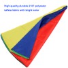 AMYESE 20ft Rainbow Parachute for Outdoor Party Games, Kids Play
