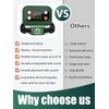 MIMOFPET Wireless Pet Barrier - Indoor Outdoor Waterproof Barrier with
