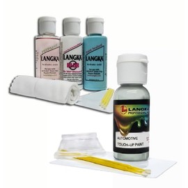 Langka Paint Chip Repair Kit and 1oz Touch-Up Paint Compatible with 2015, Volkswagen, Beetle, LD7X/2R, Platinum Gray Metallic