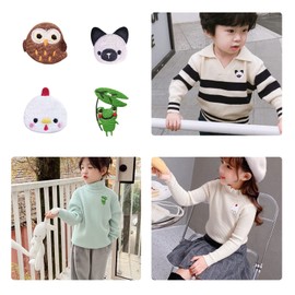 Patch Applique Iron Patch Mini Embroidery Iron On Patch Small Size Craft Boys Girls Cute Stylish Cute Kindergarten Kindergarten Nursery Elementary School (1) (Sushi)