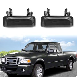 KEVWR - Juego de 2 manijas de puerta exterior de metal, lado delantero izquierdo y lado derecho del pasajero compatible con Ford Ranger 1998-2011, Mazda B2300 B3000 B4000, reemplaza # 2L5Z1022404BAA