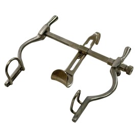 Abdominal Retractor Spread Tool Self-Retaining Balfour Retractor 4" Fenestrated - Veterinary Instrument Sterilization Safe