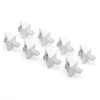ReplacementScrews White Shelf Support Pins Compatible with IKEA Part 101558