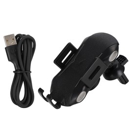Wireless Car Fast Charger Car Mount Phone Holder for IOS  Android QI-Enabled Device