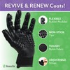 HandsOn Pet Grooming Gloves - #1 Ranked, Award-Winning Cat, Dog