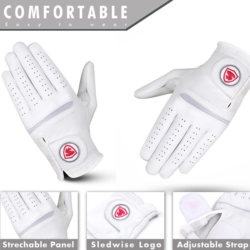 SGG-M01L - Guantes de golf para hombre (talla S), color