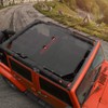 Voodonala for Jeep JK Sunshade Mesh Sun Shade Bikini Top