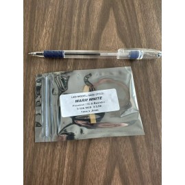 Unbranded 10 x pre wired warm white #0402 Pico SMD LEDs lighting pre-solder​ed micro LED