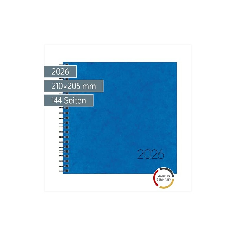 BRUNNEN Book Calendar Model 766 2026 | 210 x 205