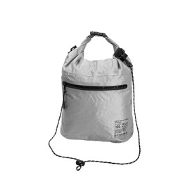 DRESS 2-way Dry Bag, 3.2 gal (10 L), Gray, Waterproof, Compact, Lightweight, Portable, Portable, Fishing, Disaster Prevention, Camping, Sacoche, Tote Bag, Outdoors