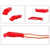 AUGSUN 20 Pcs Emergency Safety Whistle Plastic Whistles Set with