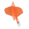 CUESOUL ROST T19 Carbon Integrated Dart Shaft and Flight,Orange flight