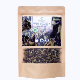 Nhat Anh Farm - Premium Dried Butterfly Pea Flower - 3,5oz(100g) Blue Butterfly Pea Flower - 100% Natural & Pure, Sugar/Caffeine/Gluten Free - For Making Tea