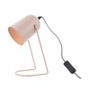 Leitmotiv Enchant Steel Table Lamp Matt Soft Pink Height 30