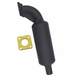 Unbranded Muffler 12582-12110 w/Gasket for Kubota D722 D905 D1005 D1105 WG750 WG752 WG972