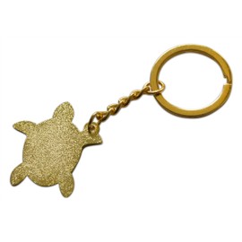 Novel Merk Turtle Ocean & Sea Creatures Enamel Keychain with Key Ring (Turtle, 1)