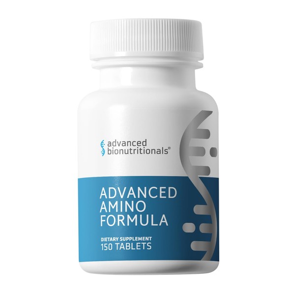 Advanced Bionutritionals – Advanced Amino Formula Tablets, Amino Acid Supplement,