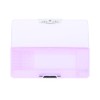 Sunstar Stationery S1314360 Matic Pencil Case, Horizontal Pita, Clear Violet