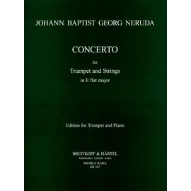 ネルーダ: トランペット協奏曲 変ホ長調/ムジカ・ララ社/ピアノ伴奏付ソロ
