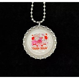 Practically Perfect Party Favors Squishmallows Valentine / 6 Squish Squad necklaces / Valentine exchange / favor