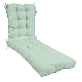 Resort Spa Home Decor Sunbrella Tufted Chaise Lounge Seat Cushion | 72” x 22” | Sunbrella Performance Fabric | Water and Fade-Resistant | Outdoor Chair Cushion for Patio Furniture | Canvas Spa