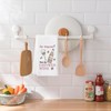 JTOUK Wine Inspired Kitchen Towel Birthday Housewarming Gift for Wine