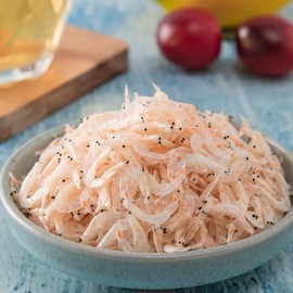 Premium Instant Dried Shrimp, Nutritious & Delicious Small Shrimp Powder, Calcium-Rich, Perfect Snack for Pregnant Women & Youngsters, No Additives, Youngsters Complementary Food 2.1oz