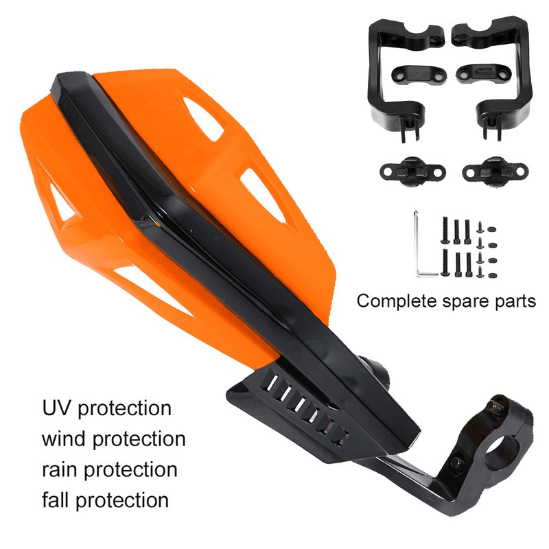 Motorcycle Hand Guard 7/8in 22mm ABS Fall Resistant Protector Universal