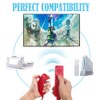 Wii Remote Controller, 2 Packs Upgrade Wii Wireless Controller Compatible