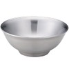 Kanda 387172 Metal Bowl with Thick Mouth Stainless Steel Brushed