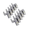 Raguso Pack of 10 White Interior Sensor Hinge LED Light