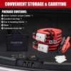 POADTOR 1 Gauge 30 FT Heavy Duty Jumper Cables for